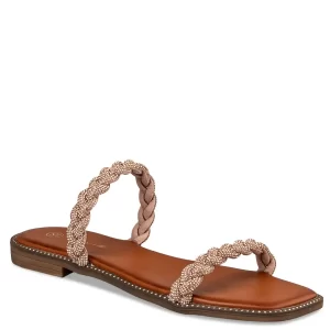 Envie shoes Γυναικεία Πέδιλα Παντόφλες E96-19052-13 Rose Gold