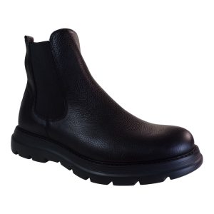 Commanchero Ανδρικά Μποτάκια Αρβυλάκια 72380-821 Μαύρο Δέρμα