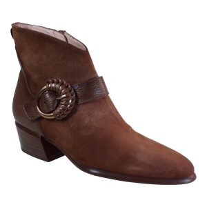 Hispanitas Γυναικεία Mπότακια Ankle Boot verona hazelnut AVELLANA PHI254296 Καφέ
