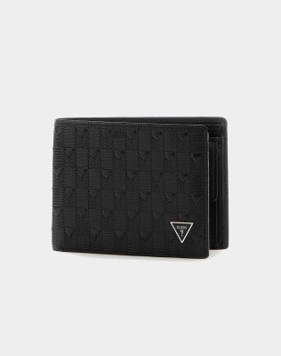GUESS Αντρικά Πορτοφόλια TORINO Billford SMMADLLEA20-BLA Μαύρο
