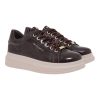 Renato Garini Γυναικεία Παπούτσια Sneakers 458-19R Καφέ Κροκό Μπρονζέ V119R45823N5