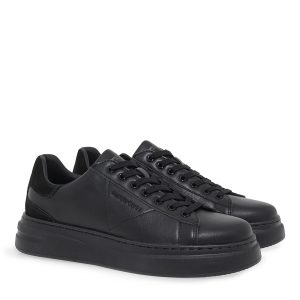 Renato Garini Ανδρικά παπούτσια Sneakers 700-111 Μαύρο  Καστόρι Μαύρο V570011136R0