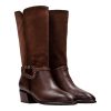Hispanitas Γυναικεία Mπότα Boot verona hazelnut AVELLANA  PHI254298 Καφέ