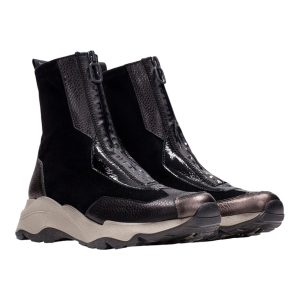 Hispanitas Γυναικεία Mποτάκια Ankle Boot nepal black CHI254321 Μαύρο