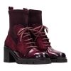 Hispanitas Γυναικεία Mποτάκια Ankle Boot zurich wine HI254281 Μπορντώ