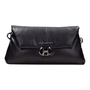 Hispanitas Γυναικεία Τσάντα Ώμου ΒOLSOS Clutch black COVENT BI254157 Μαύρο