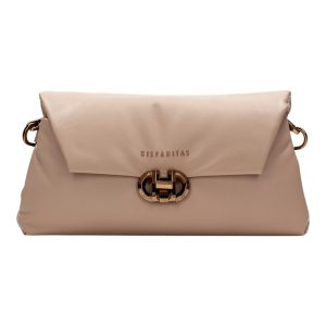 Hispanitas Γυναικεία Τσάντα Ώμου ΒOLSOS Clutch black COVENT BI254157 Μπέζ