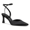 Envie Shoes Γυναικεία Παπούτσια Γόβες SLINGBACK PUMPS E02-22233-34 Mαύρο Σατέν