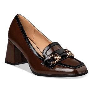 Envie Shoes Γυναικείες Παπούτσια Γόβες E84-22343-28 Καφέ