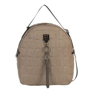 FRNC FRANCESCO Τσάντα Γυναικεία Πλάτης-Backpack 6133 ELE Γκρί