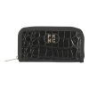 FRNC FRANCESCO Γυναικεία Πορτοφόλια W-5904 BLK Μαύρο Κροκό
