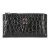 FRNC FRANCESCO Γυναικεία Πορτοφόλια W-5906 BLK Μαύρο Κροκό