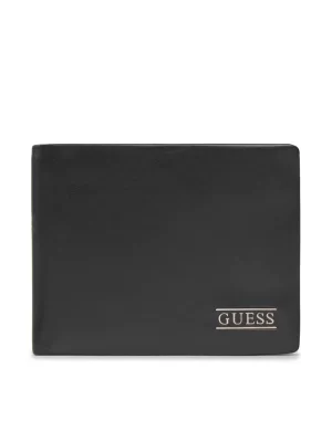 GUESS Αντρικά Πορτοφόλια  New Boston R Slg SMNEBRLEA20-blk Μαύρο