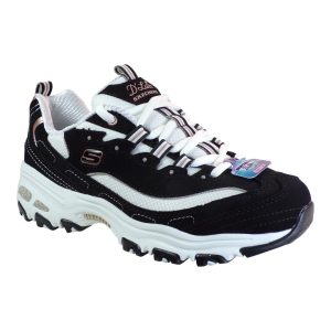 Skechers Γυναικεία Αθλητικά BOBS D'LITES-DEVOTED FAN 13154-BKRG Μαύρο