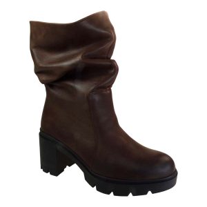 Commanchero Γυναικεία Μποτάκια 51454-722 Καφέ Δέρμα