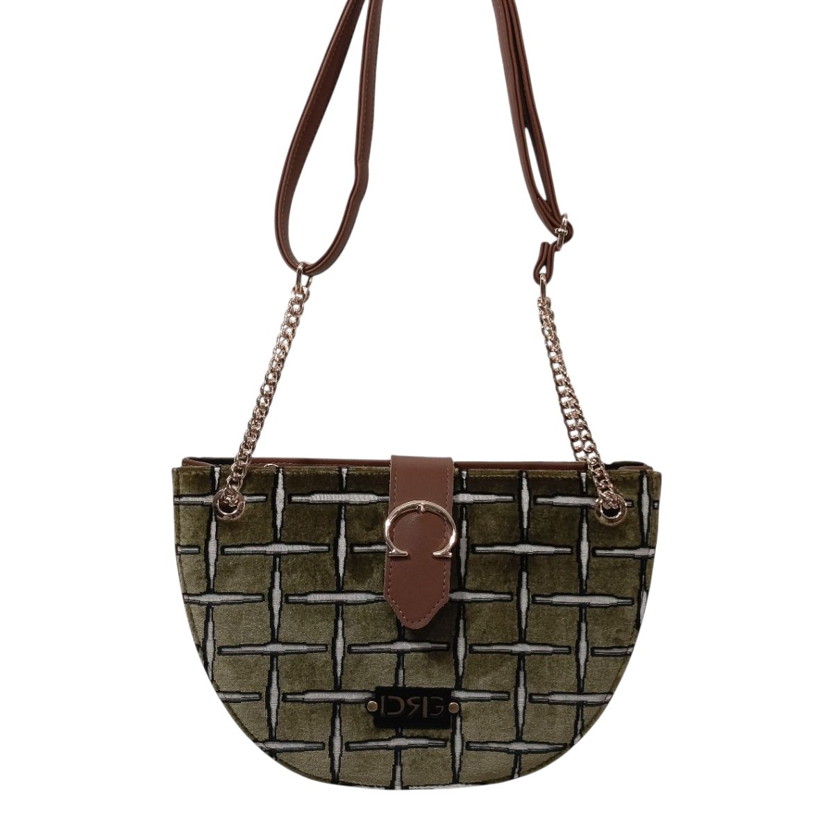 De Raggi Γυναικείες Τσάντες Ωμού-Χειρός Grid Luna 25925-1208 Ταμπά