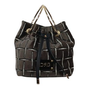 De Raggi Γυναικείες Τσάντες Ωμού-Χειρός Grid Ring 25926-1304 Μαύρο