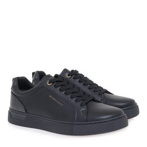 Renato Garini Ανδρικά παπούτσια Sneakers 700-828 Μαύρο Κροκό V5700828112J