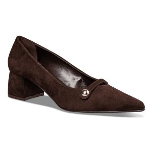 Envie Shoes Γυναικείες Παπούτσια Γόβες E02-22246-28 Καφέ Καστόρι