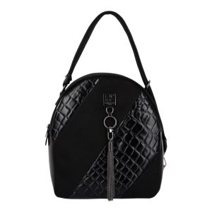FRNC FRANCESCO Τσάντα Γυναικεία Πλάτης-Backpack 5912 BLK Μαύρο