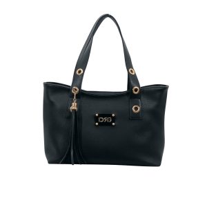 De Raggi Γυναικείες Τσάντες Ωμού Celine Tote 25930-1206 Μαύρο