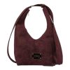 De Raggi Γυναικείες Τσάντες Ωμού Grand Muse 25932-1204 Μπορντώ