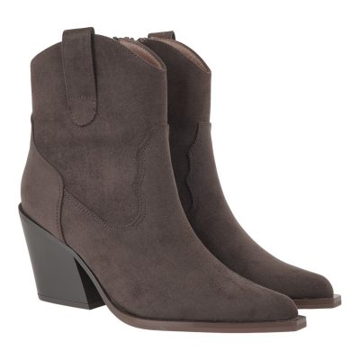 Exe Shoes Γυναικεία Μπoτάκια COW BOY 70V-507 STONE Καστόρι V370V507441Z