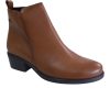 PEPE MENARGUES SHOES Γυναικεία Παπούτσια Μποτάκια 20412 Ταμπά Δέρμα