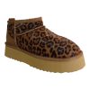 Renato Garini Γυναικεία Μποτάκια casual Γούνα 32E-803 Λεοπάρ Πόνυ V332E8032869