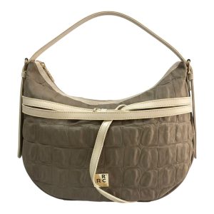 FRNC FRANCESCO Τσάντα Γυναικεία Ώμου 6103 ELE Γκρί