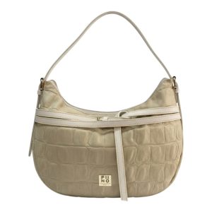 FRNC FRANCESCO Τσάντα Γυναικεία Ώμου 6103 BG Μπέζ