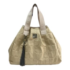 FRNC FRANCESCO Τσάντα Γυναικεία Χειρός-Ώμου 6146 BG Μπέζ