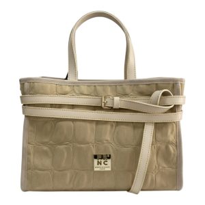 FRNC FRANCESCO Τσάντα Γυναικεία Χειρός-Ώμου 6101 BG Μπέζ