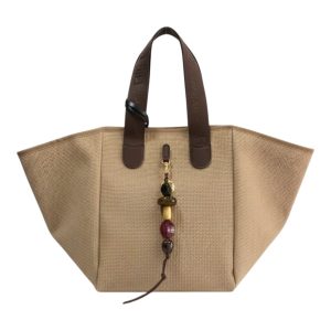 FRNC FRANCESCO Τσάντα Γυναικεία Ώμου 5565 BG Μπέζ