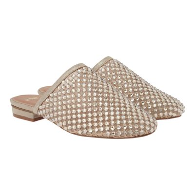 Exe Shoes Γυναικεία Παπούτσια MULES LOLA-347 700-374 Χρυσό W47003471741