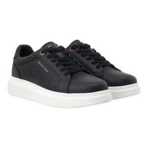 Renato Garini Ανδρικά παπούτσια Sneakers 700-911 Μαύρο GRAIN W57009113T28