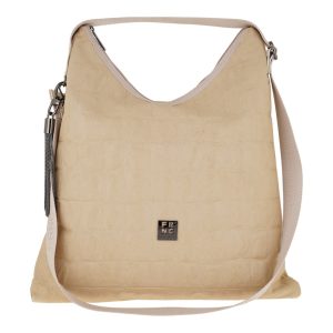 FRNC FRANCESCO Τσάντα Γυναικεία Ώμου 6142 BG Μπέζ