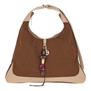 FRNC FRANCESCO Τσάντα Γυναικεία Ώμου 5556 COF Καφέ