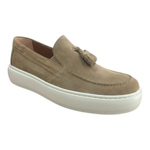 Commanchero Ανδρικά Παπούτσια Μοκασίνια 72396-428 Μπέζ Δέρμα