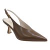 Fardoulis Shoes Γυναικεία Παπούτσια Γόβες 738-122 Καφέ Δέρμα
