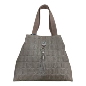 FRNC FRANCESCO Τσάντα Γυναικεία Ώμου 6138 COF Καφέ