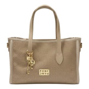 FRNC FRANCESCO Τσάντα Γυναικεία Χειρός-Ώμου 5573 BG Μπέζ
