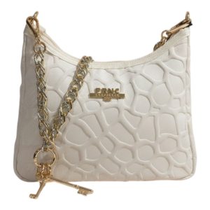 FRNC FRANCESCO Τσάντα Γυναικεία Ώμου 6180 PRL Περλέ