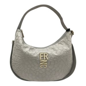 FRNC FRANCESCO Τσάντα Γυναικεία Ώμου-Χιαστί 6196 OFW Γκρί