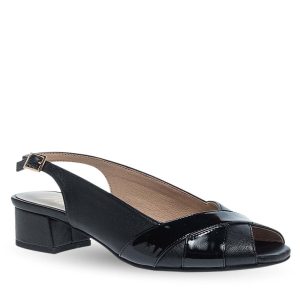 Parex Γυναικείες Γόβες Ανατομικές 10633027.B Μαύρο