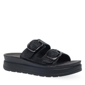 Parex Γυναικείες Παντόφλες Ανατομικές Comfort 11533070.B Μαύρο