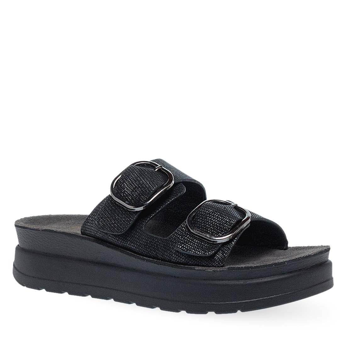 Parex Γυναικείες Παντόφλες Ανατομικές Comfort 11533070.B Μαύρο