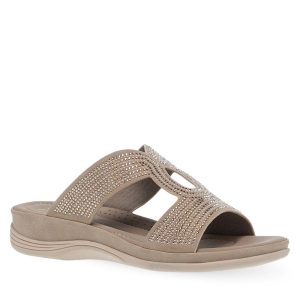 Parex Γυναικείες Παντόφλες Ανατομικές Comfort 11633097.E Μπέζ