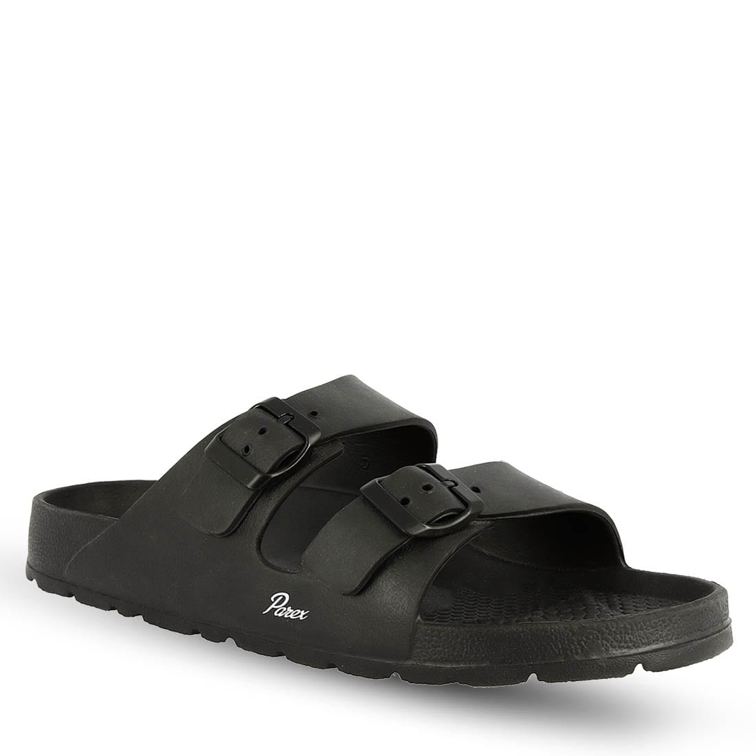 Parex Ανδρικές Παντόφλες Σαγιονάρες Δύο Φάσες 11817048.Β Μαύρο