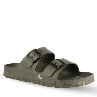 Parex Ανδρικές Παντόφλες Σαγιονάρες Δύο Φάσες 11817048.X Χακί